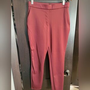 Maroon dress pants